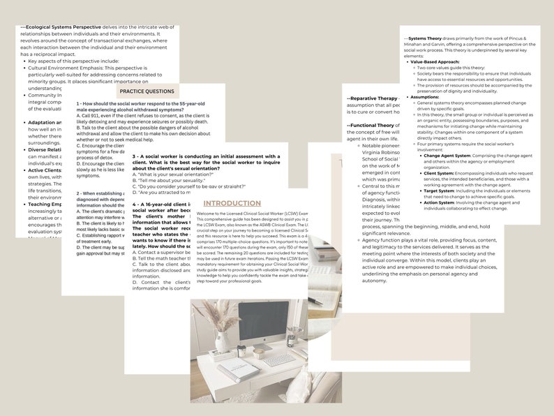 The Complete LCSW Study Guide & LMSW Study Guide, ASWB Exam Tool, Lcsw