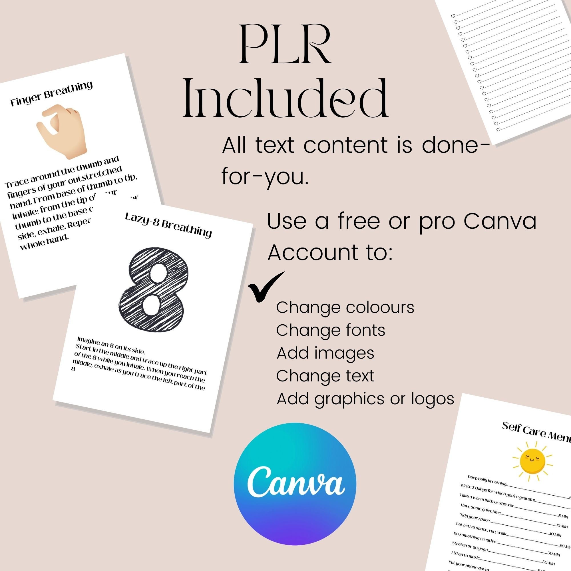 Anxiety Coping Skills Flashcards Canva Templates, Anxiety Coping Skill