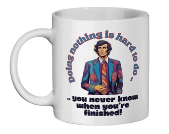 Taza de oficina peculiar, taza de negocios divertida, taza de oficina de novedad divertida, regalo secreto de Papá Noel