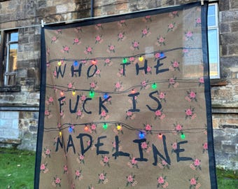 Who's Madeline? Lily Allen  Bandana | West End Girl Album Scarf | Accessories Headband Bandana Neckerchief