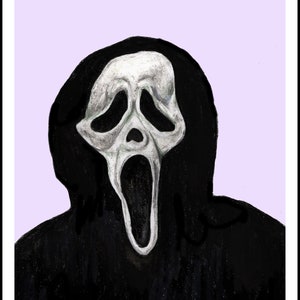 Scream Art Print | Ghostface |