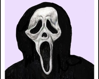 Scream Art Print | Ghostface |