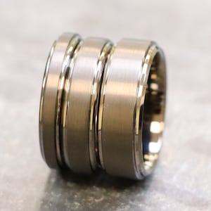 4mm-6mm-8mm Anniversary Bands, Custom Engraved Ring, Men Women Wedding Bands, Vintage Ring, Proposal Ring, Ring for Boys, Gift for Boyfriend