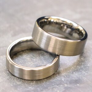Anniversary Ring For Him Her, Men Women Tungsten Wedding Band, Pipe Cut Matte Band Men, 6mm Tungsten Carbide Mens Promise Ring, Husband Gift