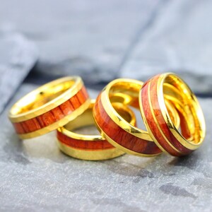 Unique Wedding Ring for Him, Birthday Gift, Handmade Ring, Custom Made Ring, Personalized Ring, Wooden band Male Engagement Anniversary Ring