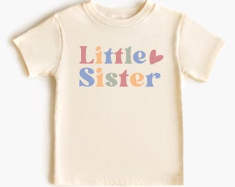 Little Sister Baby Onesie: Newborn Coming Home Outfit, Matching Family Shirts