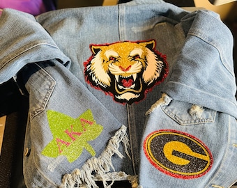 Giacca di jeans personalizzata