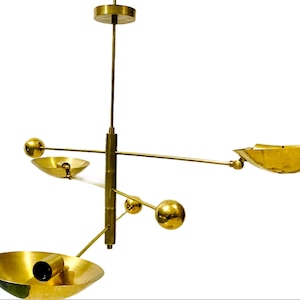 3 ceiling light Fixture 1950&#39;s&#39;    mid century light, Pendant Light Fixture | Custom Finishes | Sputnik Chandelier Light Fixture.