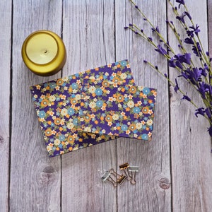 Coptic Stitched Sketchbook - Flowers