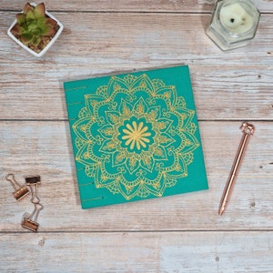 Coptic Stitched Sketchbook - Mandala