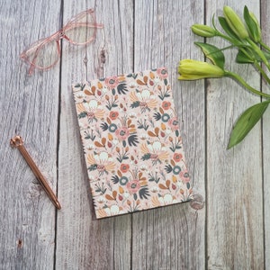 Coptic Stitched Sketchbook - Flowers
