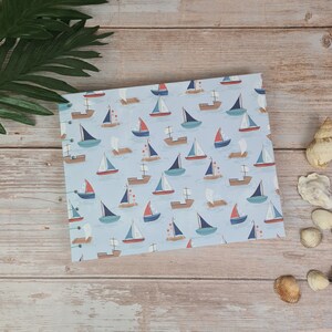 Large Coptic Stitched Sketchbook - Sailing