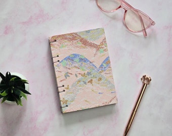 Cuaderno de bocetos cosido copto - Montañas