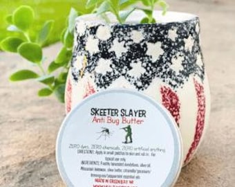 Skeeter Slayer anti-bug butter deet-free chemical-free bug and mosquito repellent