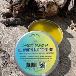 Insect Slayer All Natural Mosquito / No See Um / Other biting insect Repellent