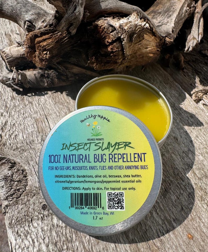 Protector Bug Balm Natural Bug Repellent Balm / Deet-free Family Friendly / Mosquito & No ...