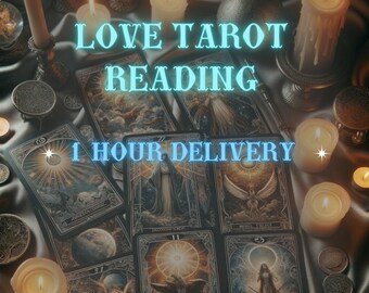 Love Tarot Reading - Trouvez la clarté dans vos relations | Tarot amoureux le même jour | Lectures rapides - Conseils relationnels Lecture du tarot