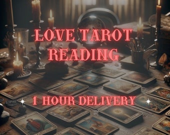 Love Tarot Reading - Trouvez la clarté dans vos relations | Tarot amoureux le même jour | Lectures rapides - Conseils relationnels Lecture du tarot