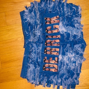 MY MAN Distressed Skirt