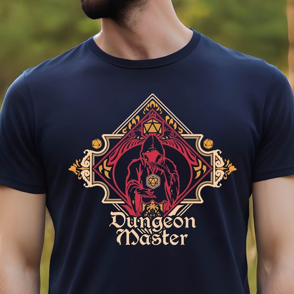 Dungeon Master Shirt, Unisex DND Shirt, Gift for Dungeon Master Lovers , Fathers Day gift , Dungeon master tshirt, Game Master Shirt