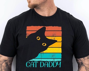 Cat Daddy Shirt, Cat Lover Shirt,Christmas Gift,Comfort Colors®  Funny Cat Daddy Tee, Cat Father Shirt, Cat Daddy Shirt, Animal Lover Gift
