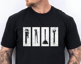 Plumber Shirt Plumber Gift Funny Plumber T-shirt Gift for Plumbers Funny Plumber Gifts Plumbing Husband Gift,Gift For Plumber Dad