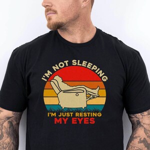 Comfort Color I&#39;m Just Resting My Eyes Shirt, Tired Dad Tshirt, Fathers Day Gifts, Grandparent Gift, Grandpa Gift Shirt, Funny Father Shirt