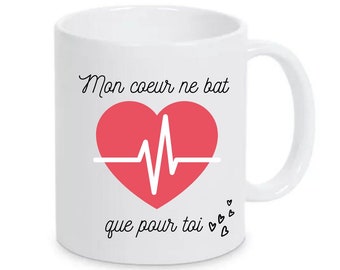 Mug couple amoureux