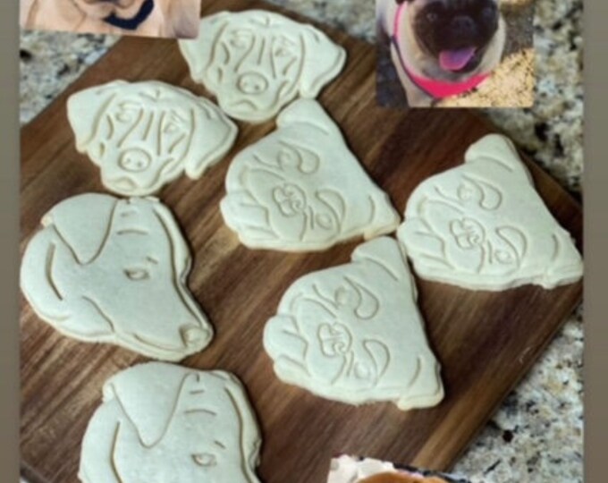 Custom Pet Portrait Cookie Cutters