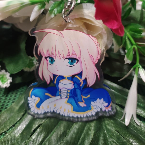 Fate Grand Order FGO dames acryl sleutelhanger - Fate Series