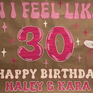 Banner dipinto a mano Banner personalizzato Banner per festa di compleanno Banner per il primo compleanno dipinto a mano Insegna dipinta a mano