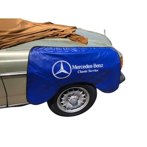 Mercedes Mudguard Protectors with Magnets (2 pcs) – Fits R107 C107 W115 W116 W108 W123 – Blue Grey Black Red – NEW