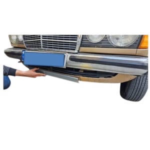 Front Fender Connecting Plate – Center Section Under Bumper – Compatible with Classic W123 – NEW