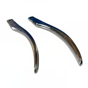 Convertible Top Lever Set – Chrome – Compatible with Classic Mercedes R107 SL, W111, W113 Roadsters – NEW