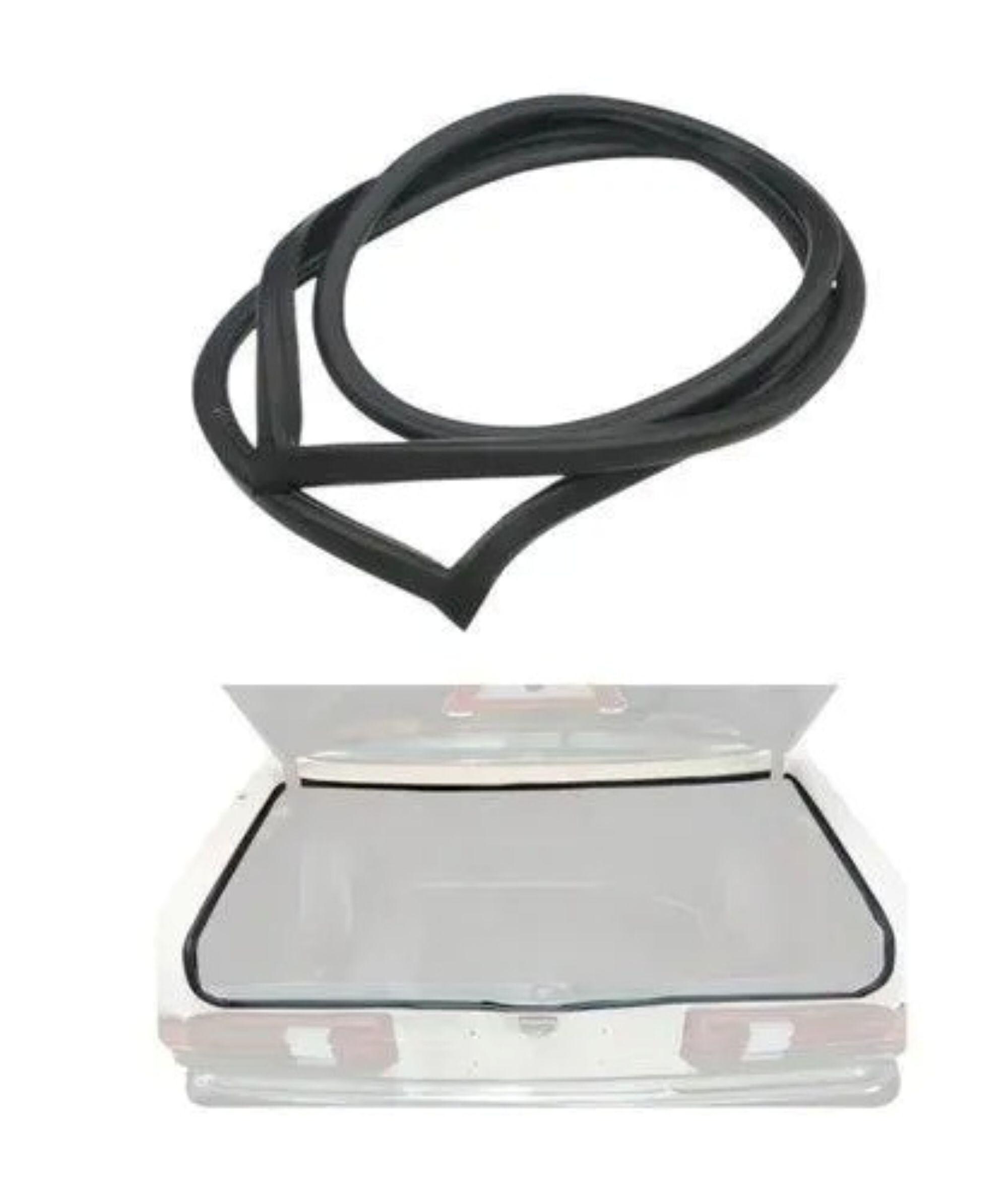 Mercedes Benz W108 W109 Trunk Seal – Black Rubber Weatherstrip Gasket – Bamboli