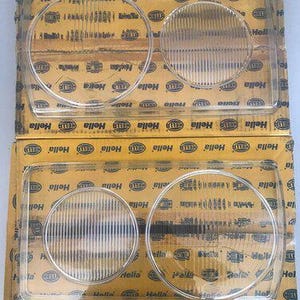 Scheinwerferglas SET Links + Rechts (H4) - Mercedes W123 / C123 / S123 (1976 - 1979) - Typ Hella - NEU