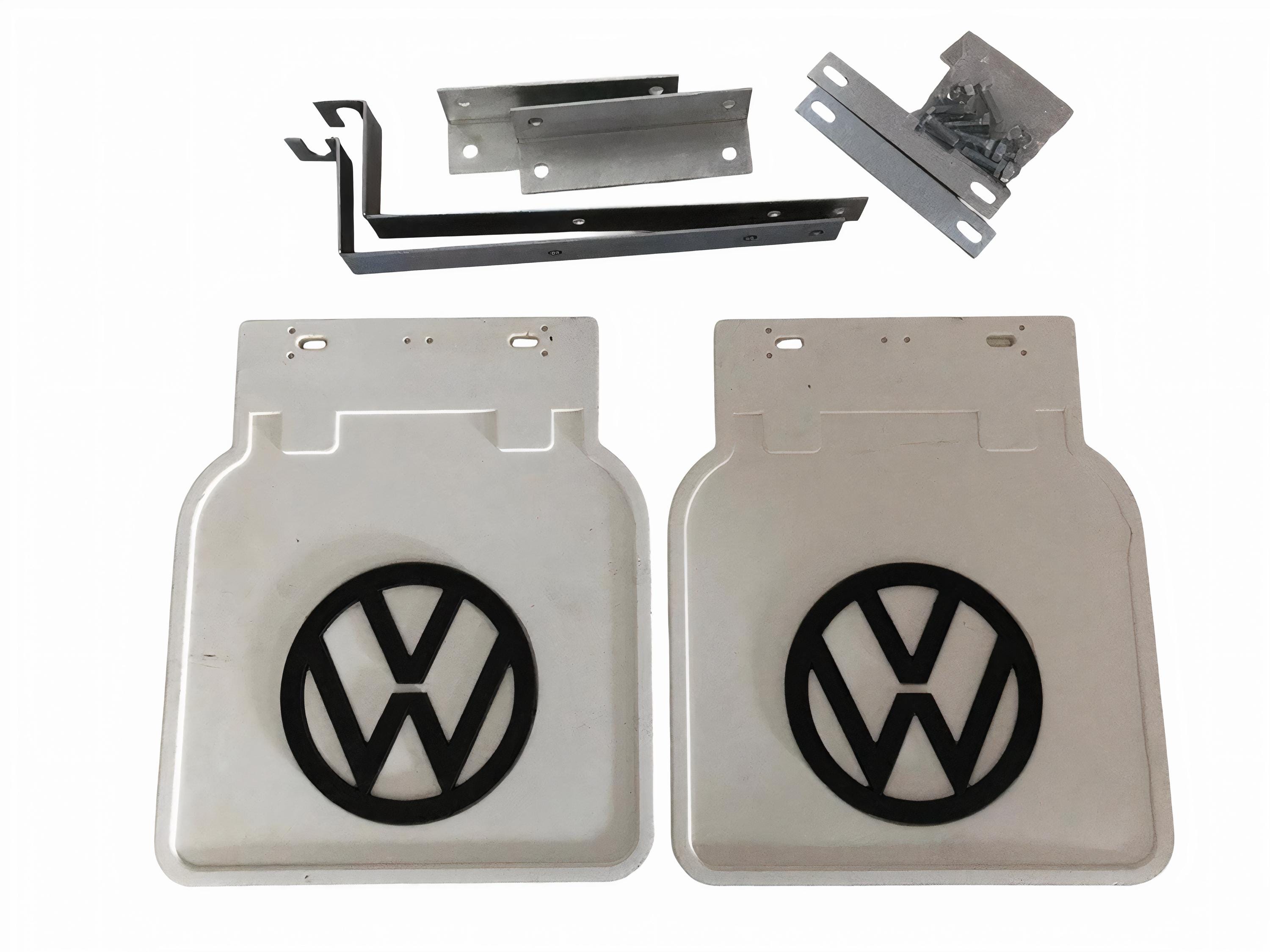 Klassisches Spritzlappen Set – Passend für VW T1 T2 Bus, Van, Pickup – 2-teilig mit Montagematerial | NEU