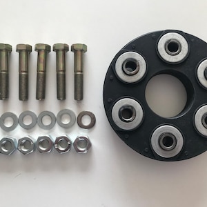 Front Cardan Shaft Joint Disc – Fits Mercedes W123, C123, S123 – A1234100015 with Screw Set – NEW