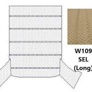 Headliner without Sunroof – Fits W109 300SEL & W108 280SEL – Cream Perforated Vinyl – NEW
