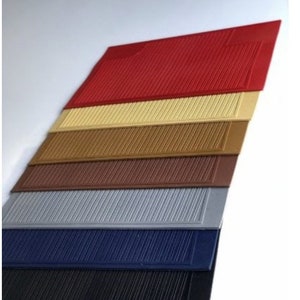 Rubber Mat Heel Guard – Driver’s Side – Compatible with Classic Mercedes R107 C107 W108 W114 W115 W116 W123 – NEW – Multiple Colors