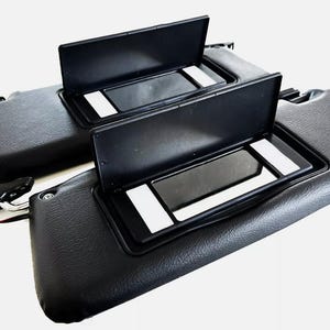 Mercedes W107 R107SL 280SL 320SL 350SL 380SL 420SL 500SL 560SL sun visors left and right in 8 colour  compled finish for installation NEW