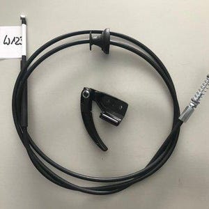Hood Bowden Cable with Release Handle – Compatible with Mercedes W123, C123, S123 Models – NEW