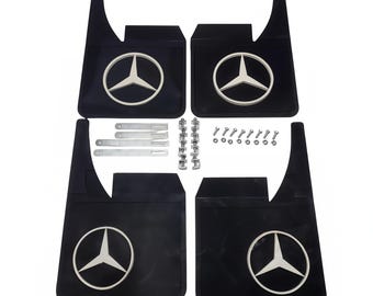 NEW Mud Guard Flap For Mercedes SL W107 W108 W114 W115 W116 W123 - Black