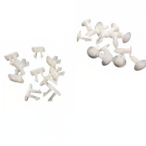 Clips for Door Seals Set (24 pcs) – Fits Mercedes R107, W108, W109, W110, W114, W115, W116, W123, W126 – NEW