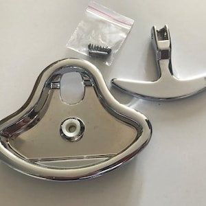 Jeu de manivelle de toit ouvrant + enjoliveurs chromés - Pour berline W123, coupé C123 et modèle S S123 T - incl. Kit de montage – NOUVEAU