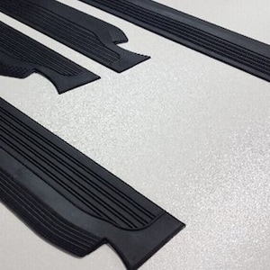 Door Sill Rubber Pad Set – Fits W114 W115 Sedan – Available in 7 Colors – NEW