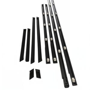 Upper Molding Trim Set – Fits Mercedes W201 190 / 190E / 190D (1st Series) – 10 Pieces – NEW