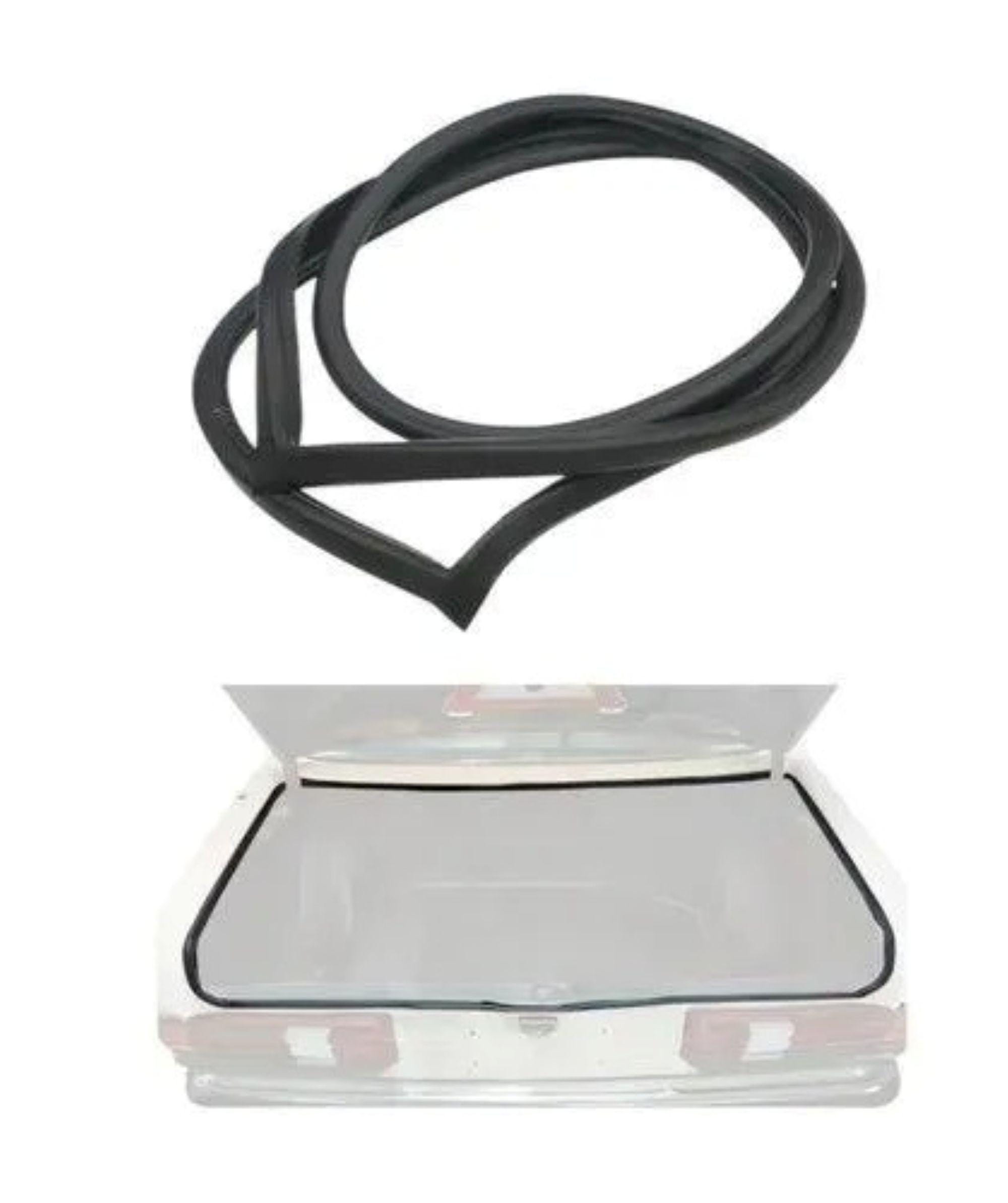 thumbnail image 2 of Trunk Seal Rubber Weatherstrip For Mercedes Benz W126 - 1 Piece 2 of 3