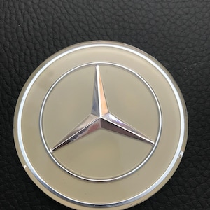 Hub pad steering wheel for star CREAM IVORY fits Mercedes W108 W109 W114 W115 W110 W111 W112 W113 NEW