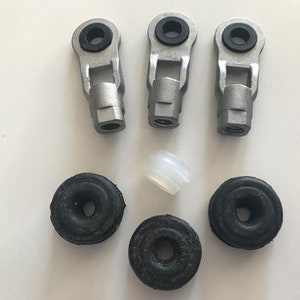 Shift Rod Heads, Rubber Bushings & Shift Rod Bushing – Fits Mercedes W114, W115, W116, W123, W108 – Manual Transmission – Febi 08670 – NEW